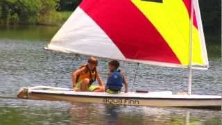 preview picture of video 'Sailing at Camp High Rocks Summer Camp for Boys'
