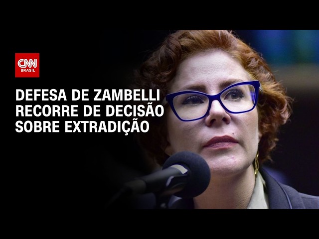 Defesa de Zambelli recorre de decisão que autorizou extradição ao Brasil | HORA H