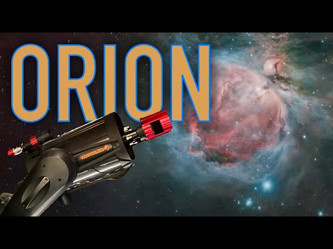 Photographing the Orion Nebula with my Telescope!