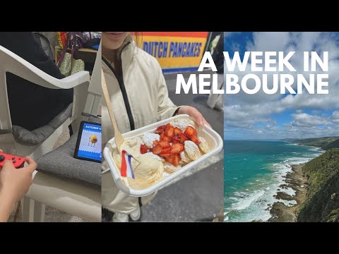 piqueniques, sorvetes, mercados noturnos e família. uma semana em melbourne.