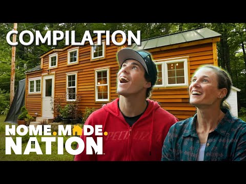 TOP 3 SPORTY TINY HOUSE TRANSFORMATIONS *Compilation* | Tiny House Nation | Home.Made.Nation