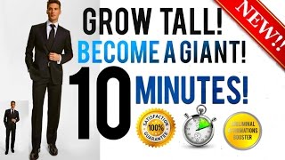 🎧 GROW TALLER BECOME A GIANT IN 10 MINUTES! - SUBLIMINAL AFFIRMATIONS BOOSTER - RESULTS FAST!