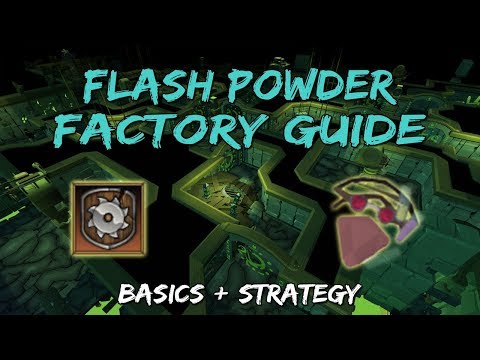Flash Powder Factory Guide 2019 | How to get Botanist/Factory Outfit! [Runescape 3]