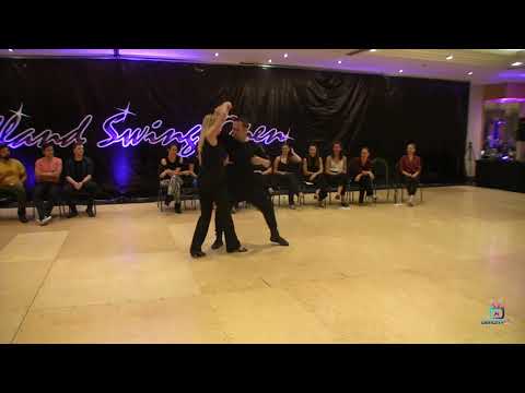 Marcin Skalski and Laura Conforti Roussel - Advanced J&J Final - Midland Swing Open 2018