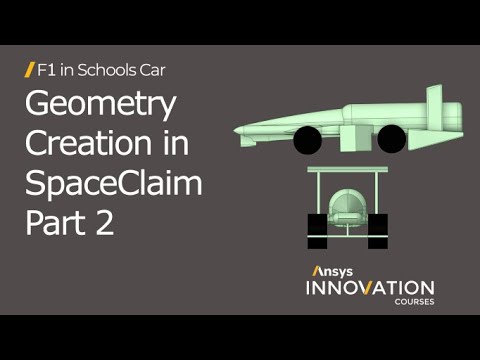 Aerodynamics of an STEM Racing Car Using Ansys - Geometry Creation in SpaceClaim - Lesson 1, Pt. 2
