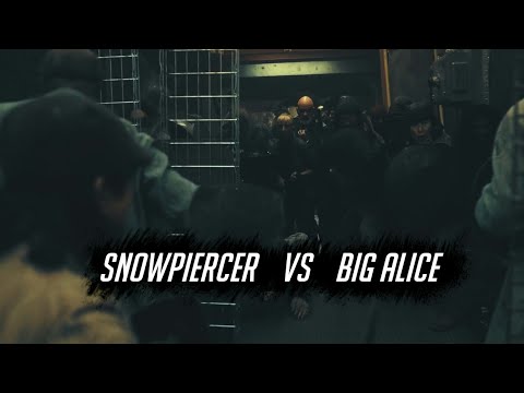 Snowpiercer VS Big Alice Battle Scene