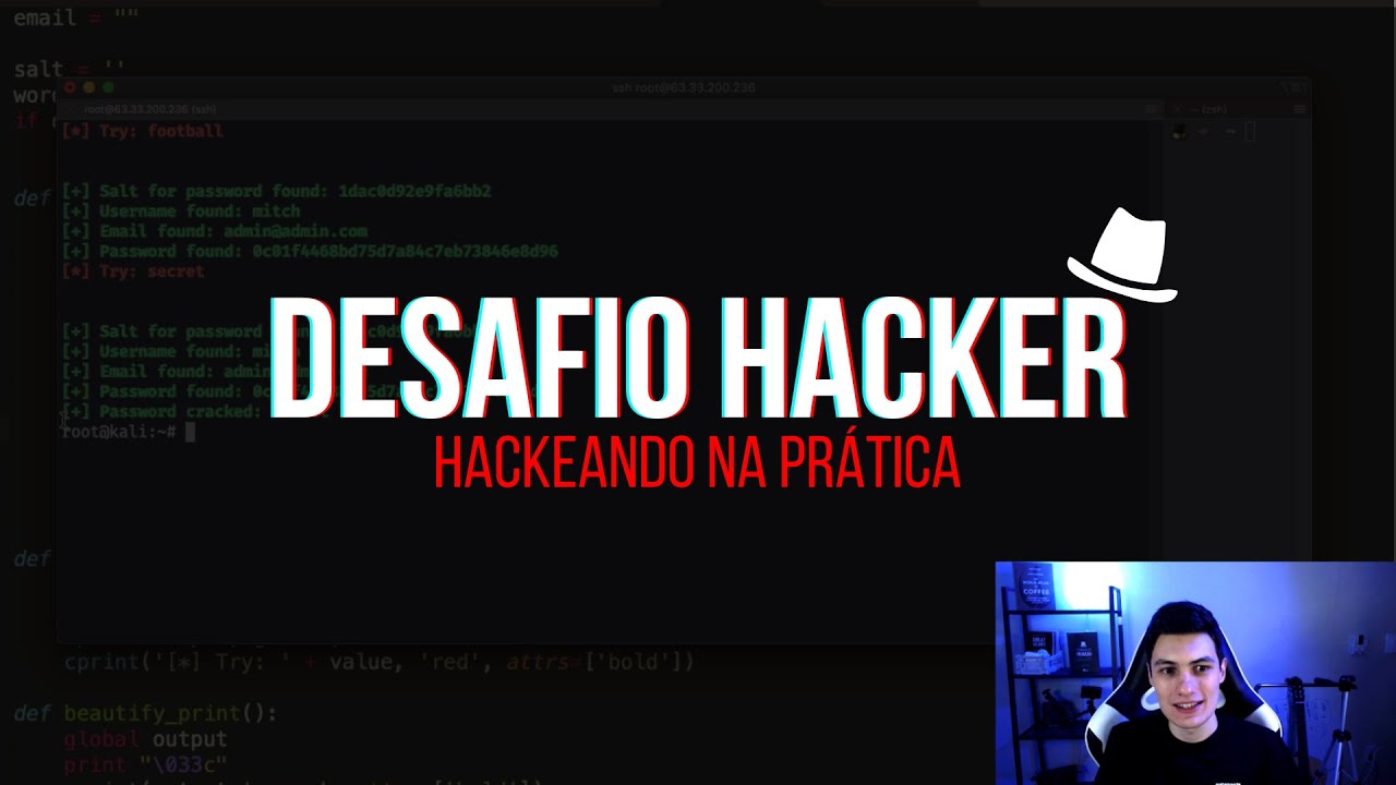 Vencendo um Desafio Hacker - Pentest e Hacking