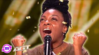Download lagu Simon STOPS Homeless Singer Charity Lockhart But Second Song Earns GOLDEN BUZZER On AGT 2025! mp3