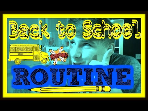 Cameron Forbes BACK TO SCHOOL ROUNTINE!! (dab)
