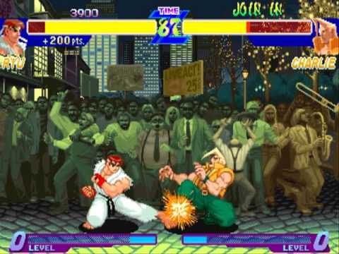 Street Fighter Zero Japan 950627 MAME Gameplay video Snapshot -Rom name sfzjr1-
