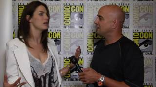 Joanne Kelly interview for Warehouse 13 at Comic Con 2010 