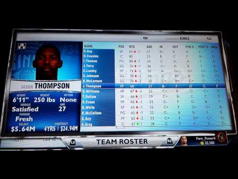 NBA 2K14 PS4 My Gm Sacramento Kings Ep 1