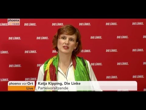 Katja Kipping - nach SPD Sonderparteitag - Januar 2018