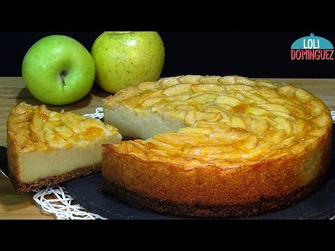 TARTA DE MANZANA MUY FÁCIL. Loli Domínguez - Receta fácil. Paso a paso. Tutorial