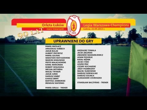 Mecz Orlęta Łuków - Legia Warszawa Champions (prod. Magnes.TV)
