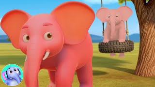 Ek Mota Hathi Jhoom Ke Chala, एक मोटा हाथी, Hathi Cartoon Songs and Hindi Rhymes for Children