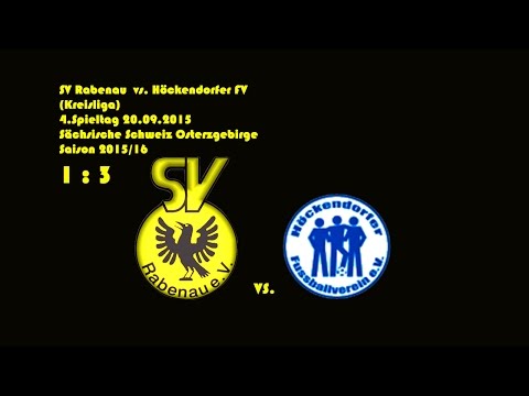 Kreisliga A - (2015/16)/4.Spieltag / SV Rabenau - Höckendorfer FV  1:3