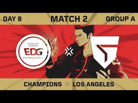 Edward Gaming vs Giants Gaming - VALORANT Champions - Groups - Fracture Map 2