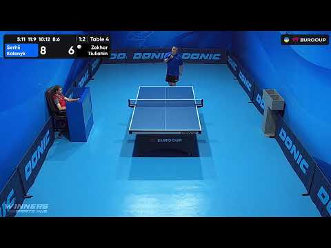11:35 Serhii Kalenyk - Zakhar Tiuliahin 16.07.2023 TT Euro.Cup Ukraine Master. Table 4