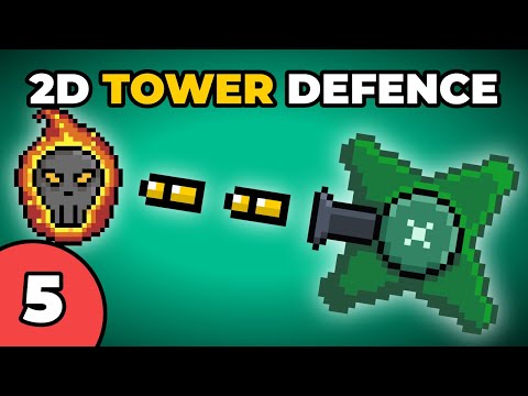 Turret Fire - Build a 2D Tower Defence Game in Unity #5