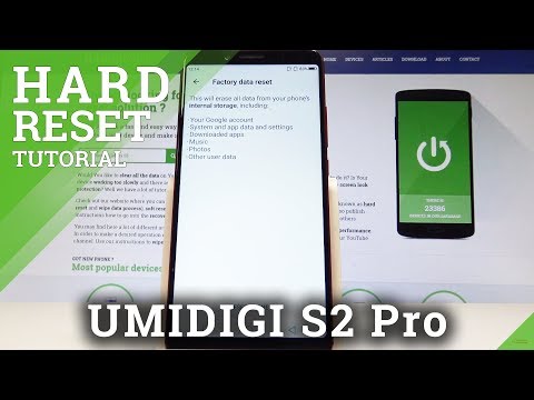 How to Factory Reset UMIDIGI S2 Pro - Wipe Data / Restore Android Defaults