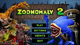 Zoonomaly 2 Official Teaser Full Game Play | Zoo Monsters Rise Up 😱 Will Sonic Survive?| Zoonomaly 2