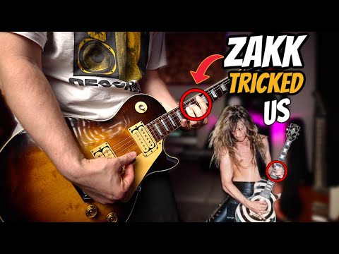 How Zakk Wylde Tricked Metal Guitarists Around The World.