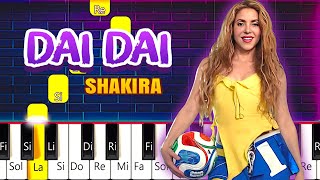 SHAKIRA - DAI DAI - la nueva canción del MUNDIAL 2026