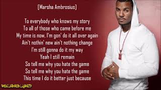 The Game - Why You Hate The Game ft. Nas &amp; Marsha Ambrosius (Lyrics)