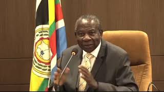 Hon. Matia Kasaija saying goodbye to the ministry of finance. Now it's time for Hon. Musasizi 