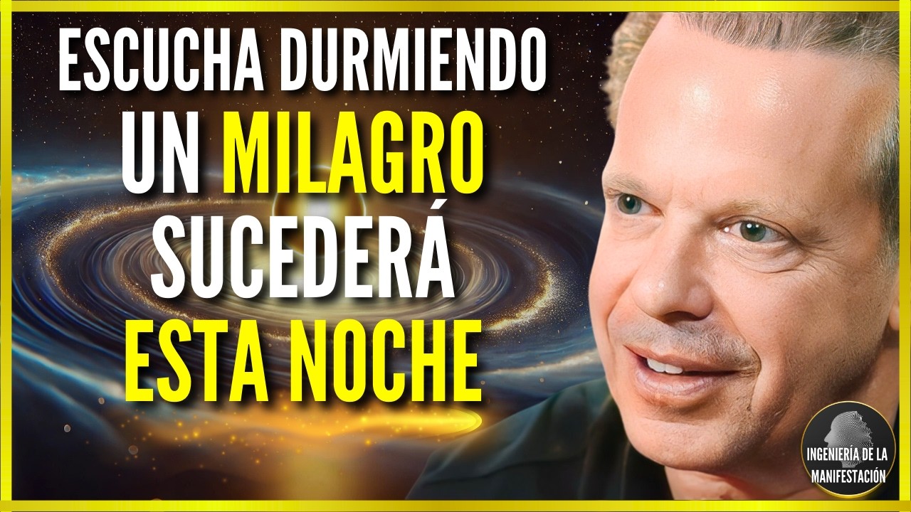 🛑ESCUCHA POR 1 NOCHE  ¡ESTE VIDEO HACE MILAGROS! (TODO LLEGARÁ A TI SIN ESFUERZO) - Dr. JOE DISPENZA