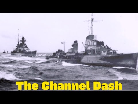The Channel Dash | How German Battleships Escaped Right Under the Royal Navy’s Nose | WW2