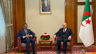 الوزير الأول يستقبل وزير التعليم العالي للجمهورية الإسلامية الموريتانية