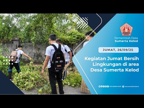KEGIATAN JUMAT BERSIH LINGKUNGAN DI AREAL KANTOR PERBEKEL, JL. DRUPADI HINGGA JL. DEWI MADRI