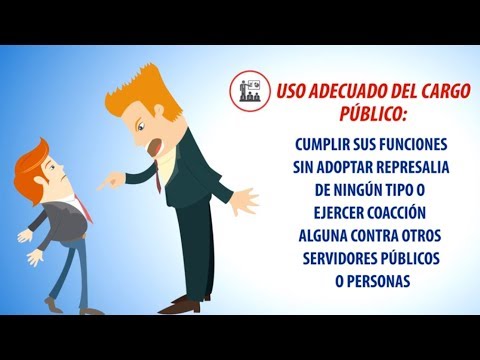 Uso adecuado del cargo público
