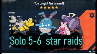 How to beat 5-6 Star Raids in Pokémon Scarlet Violet (Solo 5 Stars)