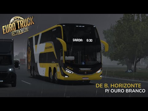 Viação Cantorine em Minas Gerais | Belo Horizonte X Ouro Branco | Mapa RBR | Viação Cantorine