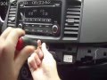 установка USB провода на Mitsubishi Lancer X 