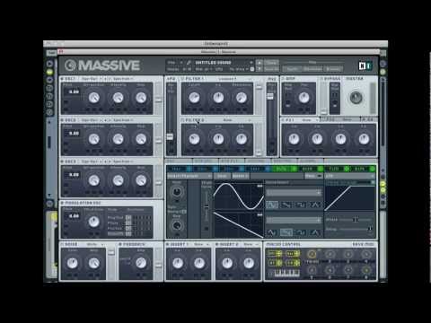 Hands On NI MASSIVE - Noise Sweep [HD]