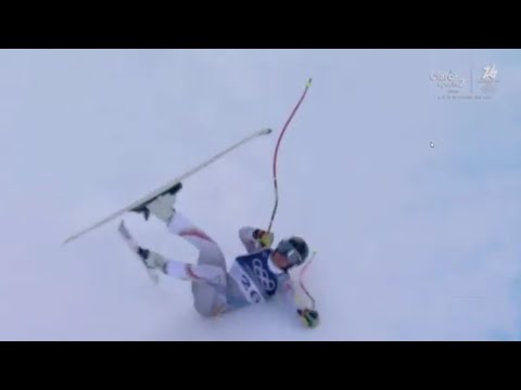 L'esquiadora olímpica andorrana Cande Moreno pateix un accident brutal en descens