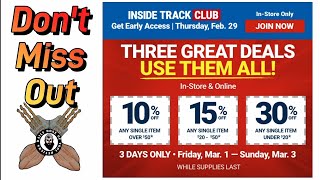 3 DAY SALE STARTS FRIDAY MARCH 1ST 2024