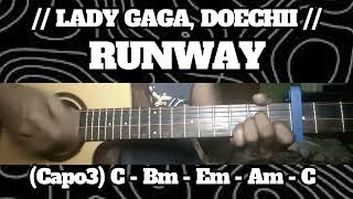 Download lagu RUNWAY // LADY GAGA DOECHII // SIMPLE EASY INTRO TUTORIAL GUITAR CHORDS mp3