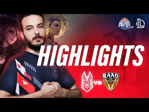 Red Bull ProSeed semi Finals VS RA'AD -  نصف نهائى بطولة ريدبل لليج اوف ليجندز ضد فريق رعد