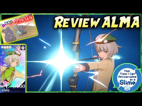 Review ALMA Lvl 100 , 4 STAR 🌟DAMAGE NYA OP!! - TENSURA : KING OF MONSTERS