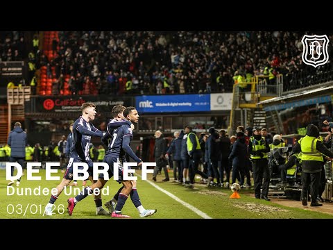 Hay's Finish Wins The Derby | Dee Brief | Dundee United | 03/01/26
