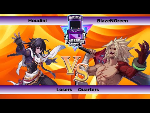 Flynn's Arcade 050 Losers Quarters - Houdini (Swift Master) Vs. BlazeNGreen (Berserker) DNF DUEL