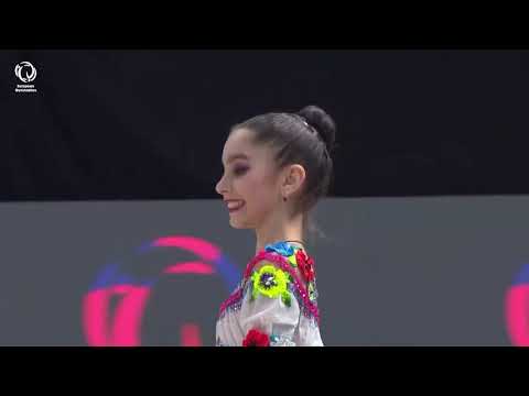 Alina GOZALOVA (AZE) - 2020 Rhythmic Europeans, junior clubs final