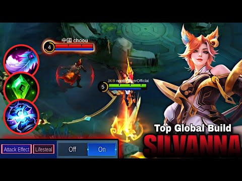 Build Silvanna tersakit 2025 | silvanna best build 2025 | mlbb