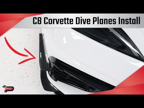 Verus Engineering C8 Corvette Dive Plane Kit Install with Paragon Performance