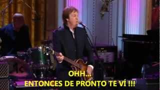 Paul McCartney- Got To Get You Into My Life (Subtitulada Español) HD (Live White House: 2010)
